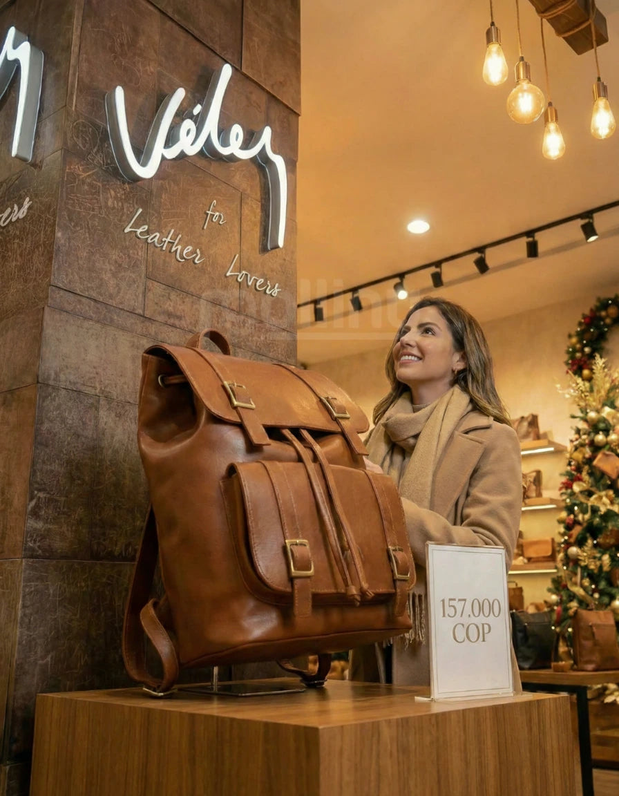 El Morral VLZ Cuero Legítimo Más Deseado – Oferta Especial 80% OFF Solo Hoy🎁